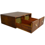 Antique Two-Drawer Index File Cabinet, Library Bureau Solomaker, c.1890 #17644