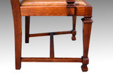 SOLD Antique Set of 6 Oak Dining Chairs by R.J. Horner