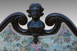SOLD Victorian Sofa with Carved Head