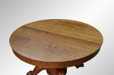 SOLD Monumental Antique Oak Carved Banquet Dining Table **REDUCED PRICE**