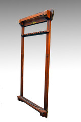 SOLD Antique Brunswick Pool Billiard Cue Stick Holder Rack – 1920s