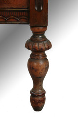 SOLD Antique Pair of Twin Floral Decorated Beds