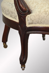SOLD Antique Victorian Gentleman’s Arm Chair