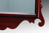 SOLD Mahogany Chippendale Carved Wall Mirror