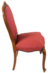 SOLD Set of 6 French Victorian Style Dining Chairs - Twin Arms!