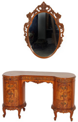 SOLD French Style Carved Wall Mirror