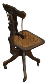 SOLD Oak Victorian Ladies Stenographer Chair