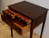 SOLD Inlaid Mahogany Sewing Stand
