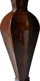 SOLD Mahogany Fancy Unusual Pedestal with claw feet