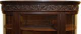 SOLD Large Mahogany Carved China Closet