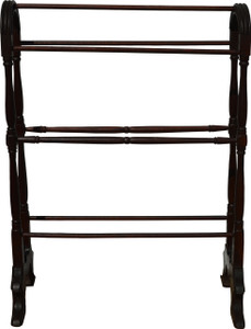 SOLD Victorian Civil War Era Towel / Quilt Rack