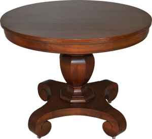 SOLD Mahogany Empire Center Table