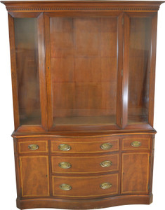 SOLD Mahogany Formal Duncan Phyfe China Cabinet