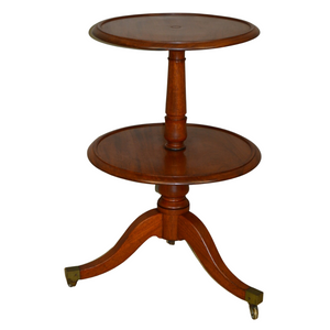 Mahogany Two Tier Butler’s Stand