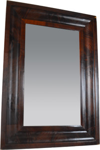 SOLD Empire Flame Mahogany Mirror – Civil War Era