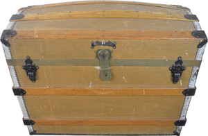 SOLD Victorian Dome Top Trunk J.T.P.