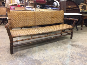 SOLD Hickory Sofa