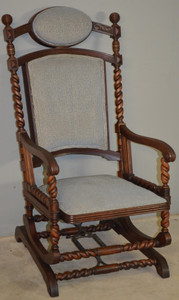 SOLD Victorian Platform Rocker by Hunzinger
