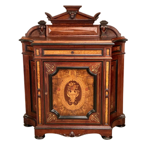 Victorian Inlaid Credenza