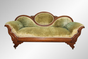 SOLD Antique Victorian Civil War Era Sofa