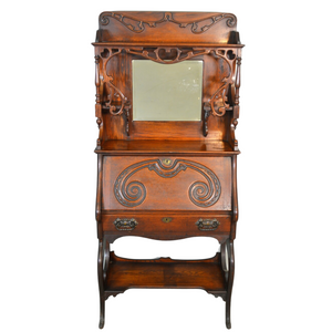 Oak Cowgirl Slant Top Secretary Desk Oak Cowgirl Slant Top Secretary Desk