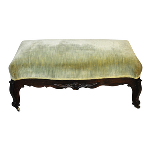 Rosewood Empire Footstool Window Bench