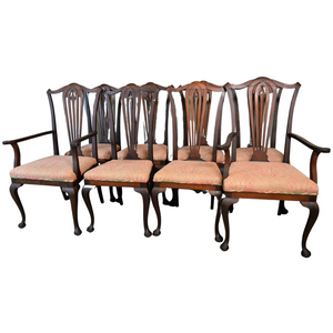8 Mahogany Dining Chairs