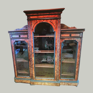 Victorian Triple Door Bookcase