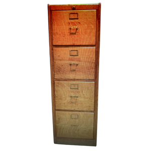 Oak File Cabinet