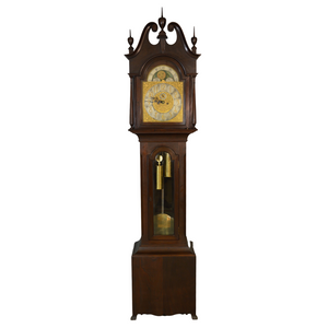 SOLD Antique Mahogany Grandfather Clock by J.E. Caldwell