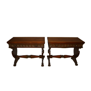SOLD Antique Console Tables, Pair