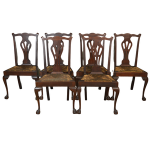 SOLD Antique Mahogany Dining Room Chairs