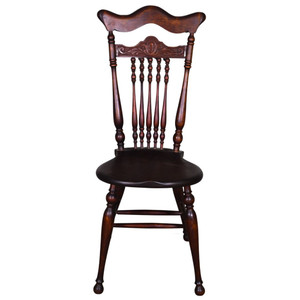 SOLD Antique Ladies Carved Vanity Desk Chair