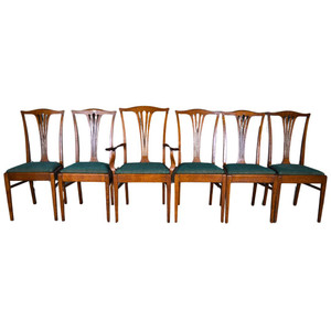 SOLD Antique Set of 6 Oak Dining Chairs SOLD Antique Set of 6 Oak Dining Chairs