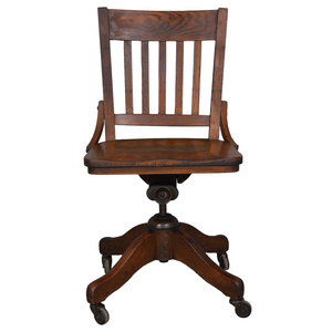 SOLD Antique Oak Ladies Office Chair, Desk Chair SOLD Antique Oak Ladies Office Chair, Desk Chair