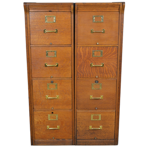 SOLD Antique Eight Drawer File Cabinet – Standard Size, Refinished Oak, 1890s SOLD Antique Eight Drawer File Cabinet – Standard Size, Refinished Oak, 1890s