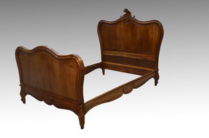 SOLD Antique Victorian French Carved Bed