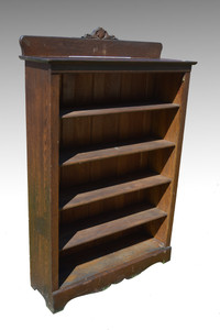 SOLD Antique #6 Larkin Solid Oak Bookcase