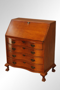 SOLD Antique Unusual Maple Governor Winthrop Desk SOLD Antique Unusual Maple Governor Winthrop Desk