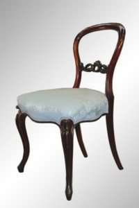 SOLD Antique Victorian Lady’s Walnut Desk Chair
