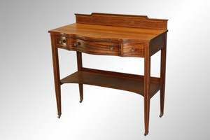 SOLD Antique Mahogany Inlaid Dessert Server Station