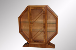 SOLD Antique Rare Art Deco Curio Cabinet – Must Check it Out!
