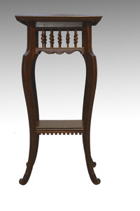 SOLD Oak Plant Stand