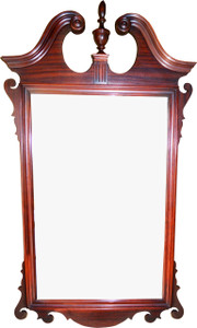 SOLD Mahogany Chippendale Period Style Mirror SOLD Mahogany Chippendale Period Style Mirror