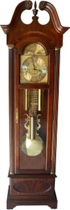 SOLD Howard Miller Triple Weight Triple Chime Grandfather Clock Model 610-341