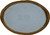 SOLD Large Oval Wicker Serving Tray