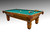 SOLD Victorian Oak Antique Pool Billiard Table