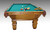 SOLD Victorian Oak Antique Pool Billiard Table