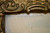 SOLD Victorian Oak Carved Picture Frame w/ Winter Moonlight Scene