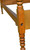 SOLD Two Twin Size Spool Country Beds
